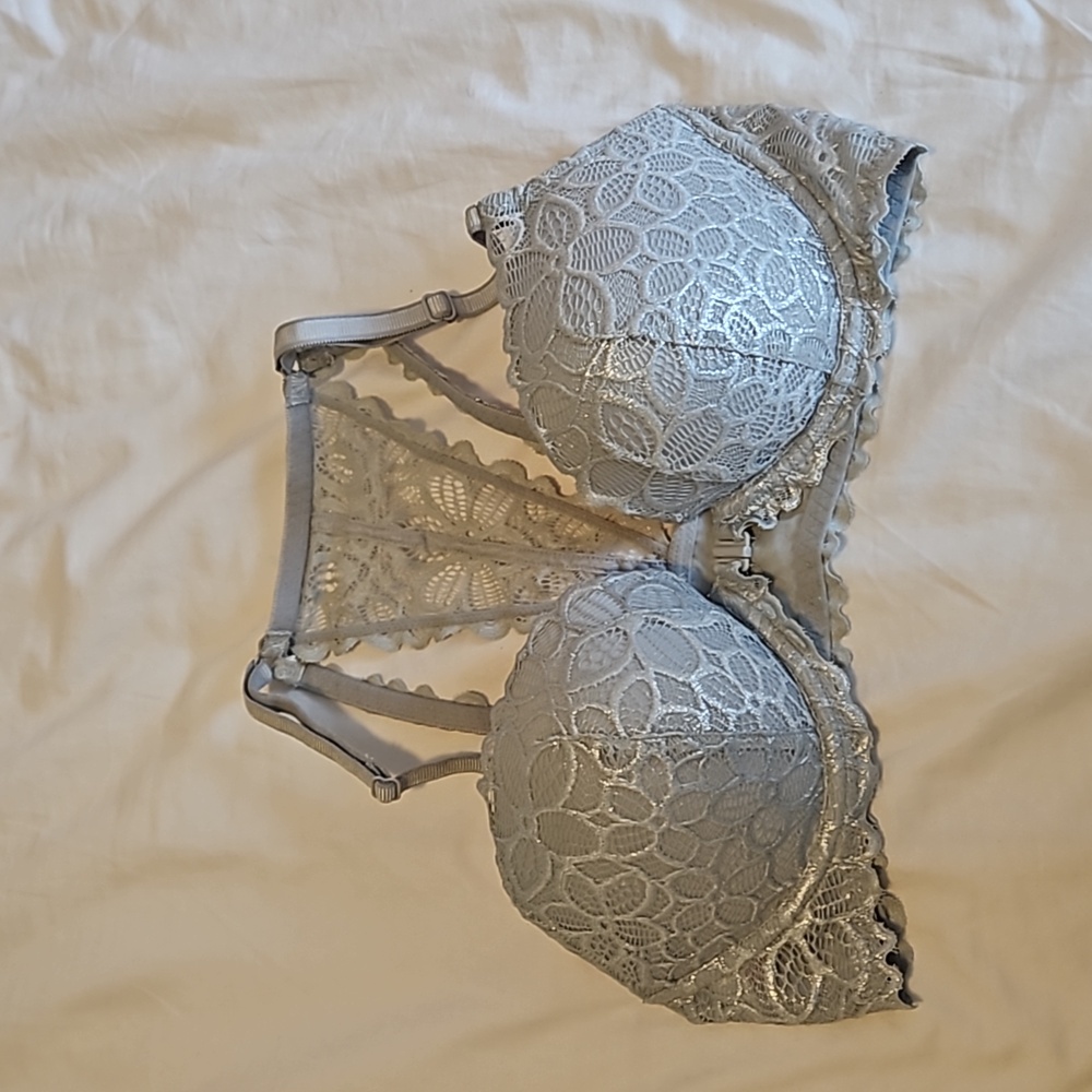 Pink VS Silver Bra Size 36C